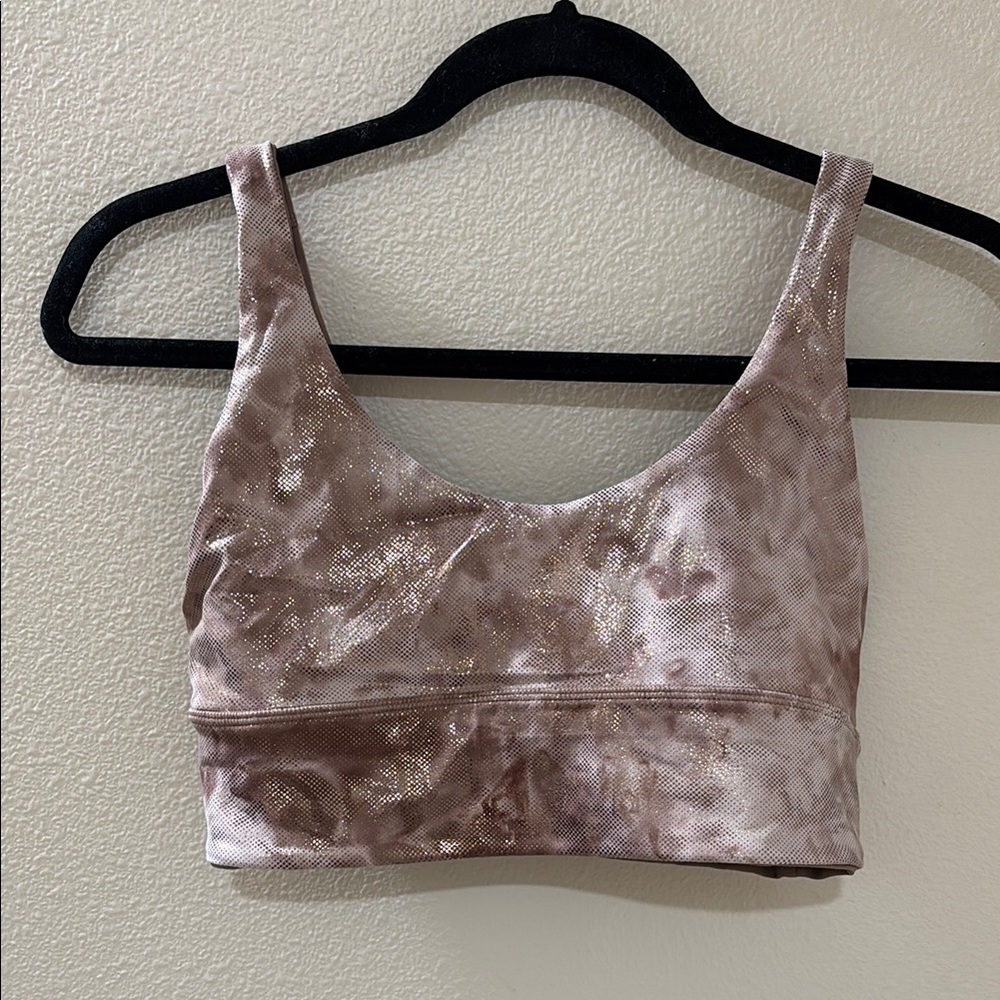 Lululemon Athletica Metallic Tie-Dye Sports Bra